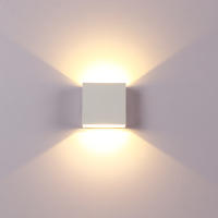 Lámpara De Pared LED 6W 12W Impermeable Para Interior Y Exterior Iluminación Para Dormitorio Balcón Jardín Porche AC110V 220V Moderna De Aluminio - details 6