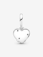Pandora - Charm Colgante de Gatos y Corazones-Plata de - details 1