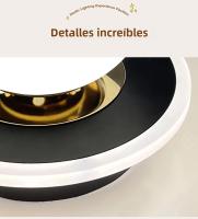 Lámpara De Techo Moderna IRALAN Con LED Y Madera Sólida Bombilla Incluida Decoración Para Habitación Estilo Contemporáneo Luz De Ambiente Para Dormitorio Y Sala - details 7