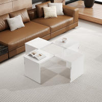 Mesa de Café Artesanal with Tabla de Brillo Profundo + Free Combinación: Modern Diseño, Estilo Elegant y Functionalidad Única - details 0