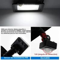 Lámpara De Fosa LED Con Sensor De Movimiento PIR Luz Blanca IP66 Impermeable Para Exterior Iluminación De Jardín 10W 20W 30W 50W 100W - details 5