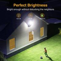 Lámpara Solar LED Exterior Potente 2025 Con Control Remoto 3 Modos Impermeable Luz Para Jardín Y Calle Con Carga Solar Y Batería Incluida - details 6