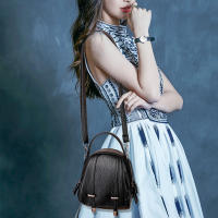 Bolso De Hombro Pequeño Para Mujer En Cuero PU Suave Vintage Moda Cruzado Bolso De Mano Para Teléfono Móvil Con Cierre De Cremallera - details 5