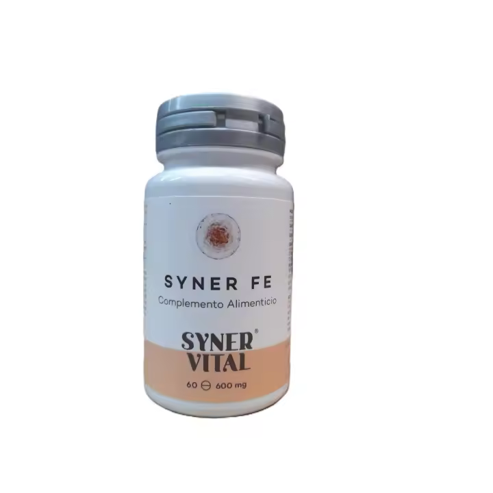 Syner FE, 60 Comprimidos de 600mg, HIERRO. - 1