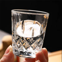 Vasos De Vino Pequeños De Vidrio Embossado 50ml 12/8/6/4/2 Piezas Engraved Para Baijiu Té Y Spiritus Disponibles En Diferentes Paquetes - details 1