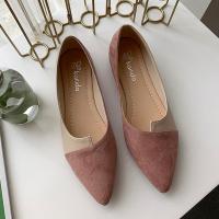 Zapatos Planos De Talla Puntiaguda Para Mujer Con Patchwork Sólido Zapatos Slip-On Casuales Transpirables Ballet Flats Cómodos Para El Día Loafers Sin Cierre - details 6
