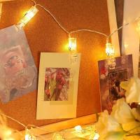 1 Pack Luces De Hilo De Fairy Con Clip Para Fotos Y Tarjetas 10/20/30/40 LED Decoración Para Bodas Y Graduaciones Fiesta De Graduación Decoración De Boda - details 6