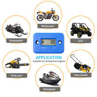 Timer De Motor Universal Para Motocicleta ATV Y Barco Medidor De Tiempo De Funcionamiento IP68 Inducción Medidor De Horas ABS - details 3