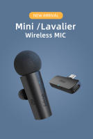 FIFINE Micrófono Lavalier Inalámbrico Mini Type-C Para Móvil/Tablet/Laptop Transmisor Omnidireccional Para Vlog/Entrevista/Flujo Vivo - details 0