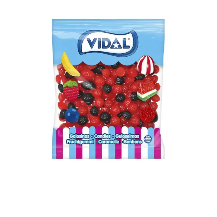 Vidal Golosinas. Moras Gigantes brillo. Bolsa de 1kg - 1