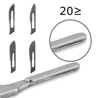 10 Piezas De Hojas De Acero De Carbono 20#-23# Herramienta Manual De Mantenimiento Para Teléfonos Móviles Libros De Navegación PCB Artesanía De Cuchillo - details 0