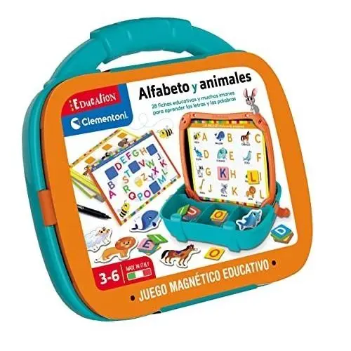 Alfabeto Y Animales Juego Magn - 1