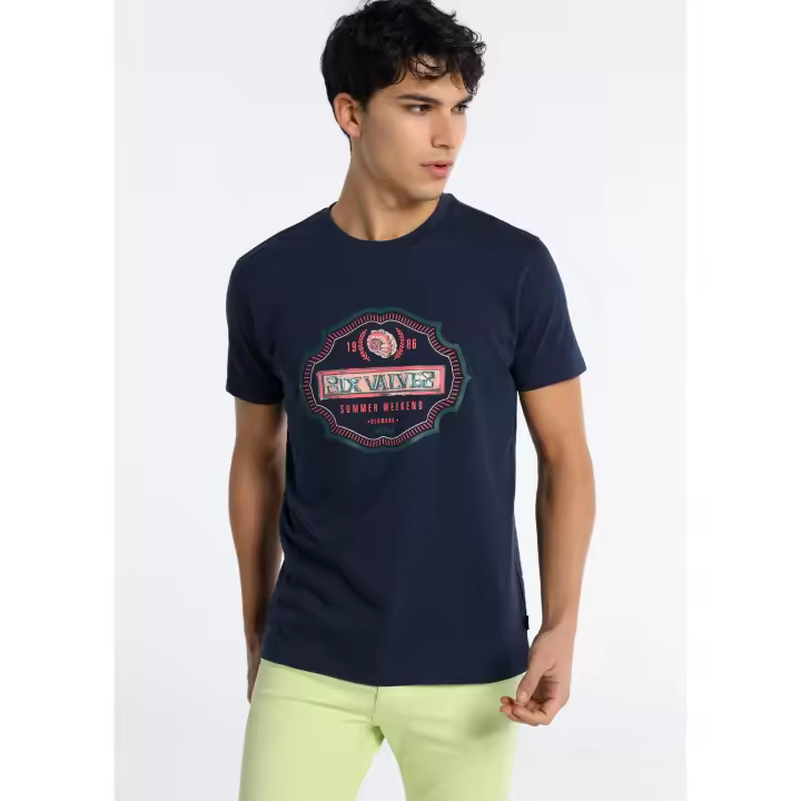 SIX VALVES - Camiseta Manga Corta Grafica - 1