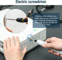 Destornillador Eléctrico Recargable 3.6v Pequeño Sin Cable Con Carga Rápida USB Kit De Destornillador Para Uso Doméstico - details 3