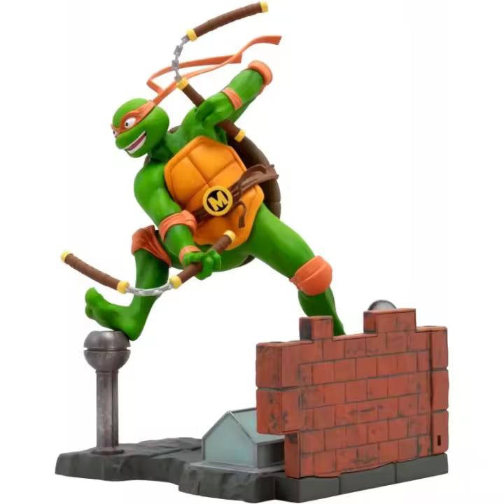 Abystyle Studio Teenage mutant ninja turtles: Michelangelo- super figure collection 1:10 pvc 21cm - 1