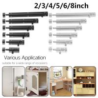 Cerradura De Puerta Deslizante Para Jardín Gran Portón Almacenamiento Negro Y Plateado Larga Durabilidad Hebilla De Torre Accesorio Doméstico - details 0