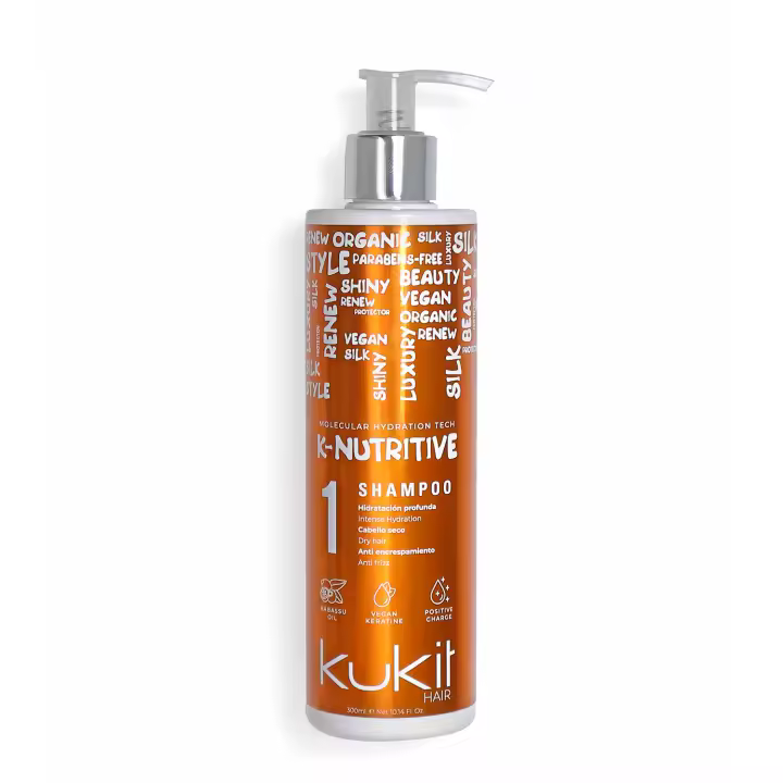 Kukit Hair - Champú Nutritivo 300 ml Especial Cabellos Secos o muy secos - 1