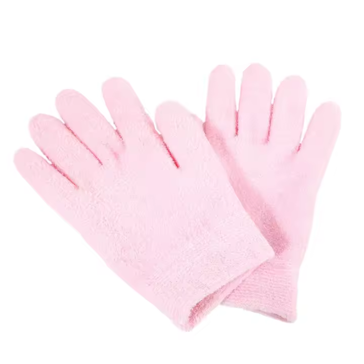 Guantes hidratantes con forro de Gel, guante de algodón con aceites esenciales y vitaminas para reparación de Eczema, manos secas ásperas y agrietadas - 1