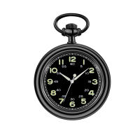 Reloj De Bolsillo Mecánico Clásico Retro Luminoso Para Hombres Y Mujeres Con Marcadores Arábigos Dobles Y Placa Planastra - details 11