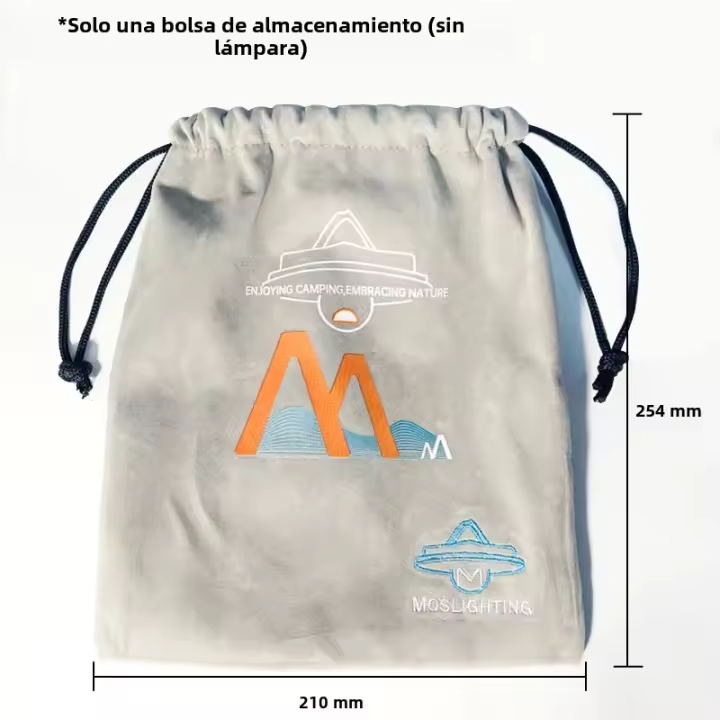 Bolsa De Almacenamiento Para Lámpara LED De Camping Exterior Bolsa Multifuncional De Nylon Para Lámparas Exclusiva - 1