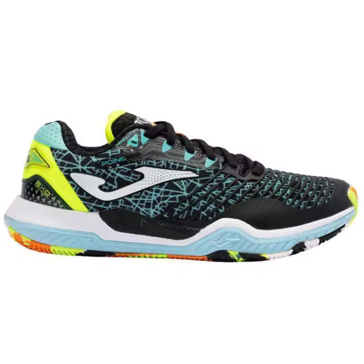 Zapatillas Joma Point 2201 Negro Verde - 1