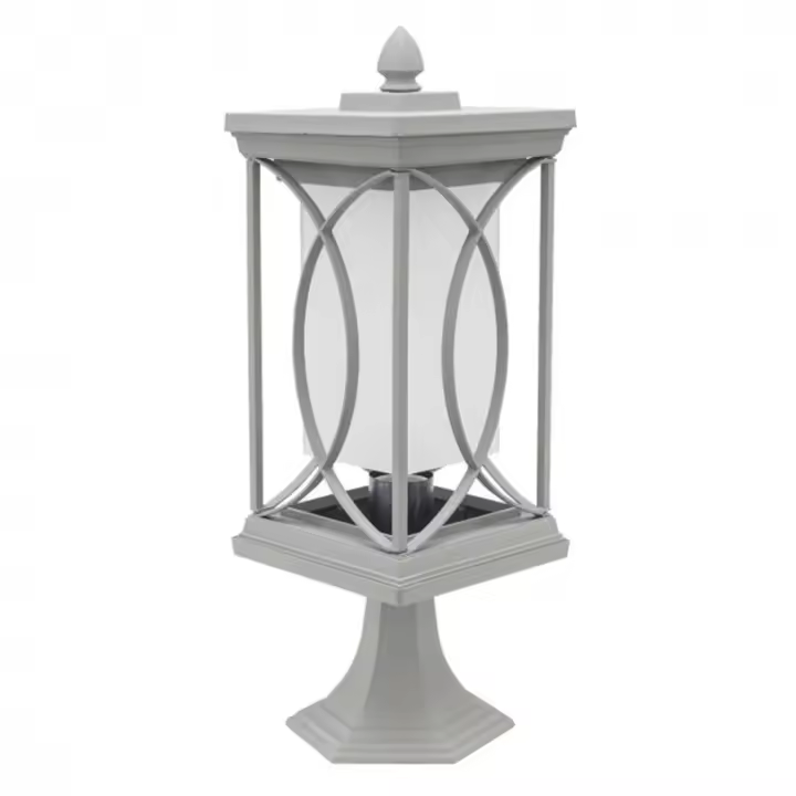 Farol Exterior FABRILAMP 125271110 | Sobremuro Grand. 1xe27 Plata 47x16,5 - 1