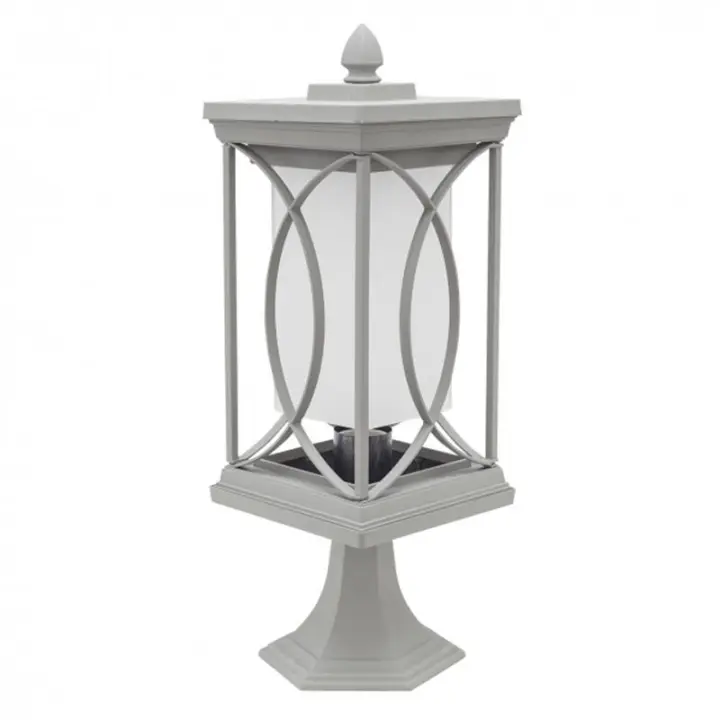 Farol Exterior FABRILAMP 125271110 | Sobremuro Grand. 1xe27 Plata 47x16,5 - 1