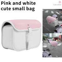 Bolsa Trasera De Motocicleta En Cuero Rosa Retro Impermeable Accesorio Universal Para Mopeds Moto Acessorios - details 0