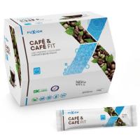 FuXion CAFÉ & CAFÉ FIT Bebida instantánea en polvo ¡DATE UN GUSTO SIN PERDER LA LÍNEA! (CAJA 28 x 5gr) - details 0