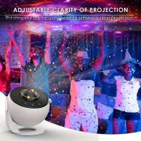 Proyector De Galaxia 12 En 1 Planetario Luz Nocturna Estelar Realista Sistema Solar Luna Decoración De Techo Para Niños Y Adultos - details 7