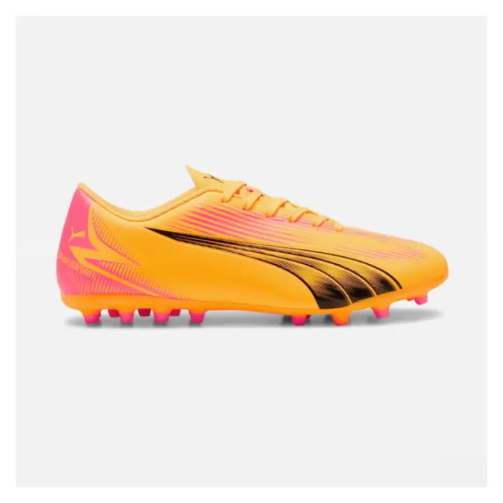 Botas de Fútbol Niño/a Puma Ultra Play MG Jr en color Amarillo Sol, Rosa y Negro-107777-03 Puma - 1
