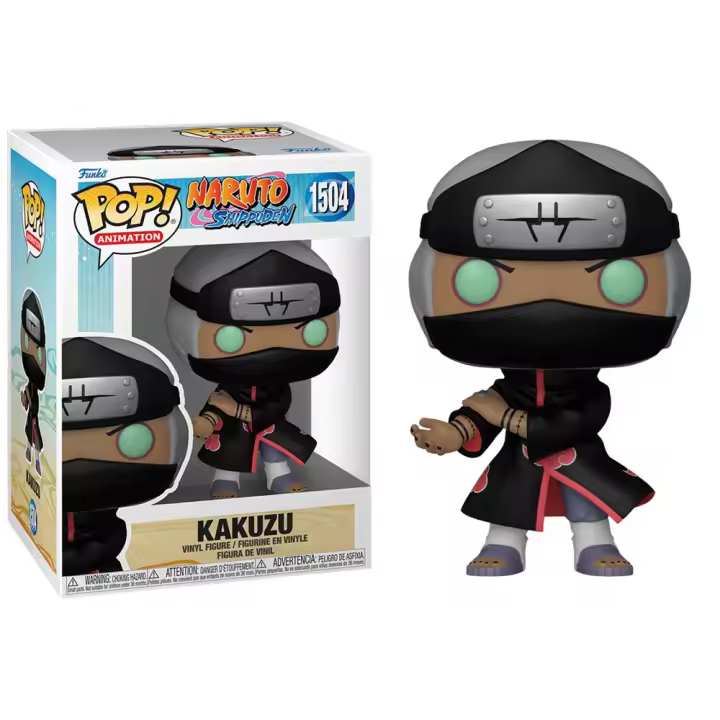 FUNKO POP! NARUTO: SHIPPUDEN - KAKUZU, LICENCIA OFICIAL - 75531, Nº1504 - 1
