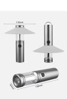 Lámpara De Camping LED Portátil Con Luz Magnética Y Recargable Por Tipo-C Iluminación De Emergencia Para Exterior Y Tienda - details 12