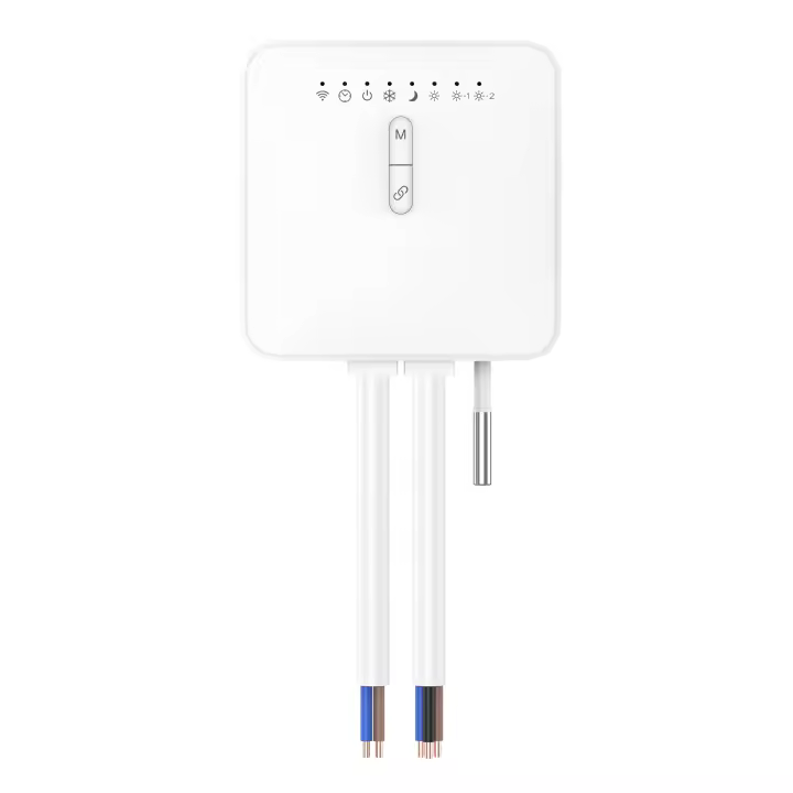 Termostato Inteligente ZigBee Tuya Para Calentador De Radiador Con Monitoreo De Electricidad Ecowatt Control Remoto Alexa Google Soporte Para Cable Piloto - 1
