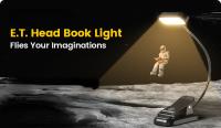 Luz De Lectura Horizontal ET-Head Luz De Libro LED Recargable Dimmer Luz Nocturna Para Cama Luz De Lectura Cuidado Para Los Ojos Con Soporte USB - details 0