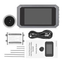 Cámara Peephole Digital 2MP Para Puerta De Apartamento Pantalla LCD Color Infrarrojo 1080P Visor Peephole De 120 Grados - details 2