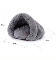 COSHANO Cama para perros, gatos, mascotas, saco de dormir lavable, Cojín 50x40x30cm - details 2