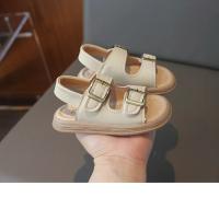 Sandalias Para Niños Y Niñas 2024 Estilo Coreano Moda Verano Cómodas Suela Suave Casual Bonitas Para Playa Talla True Fit Material De Suela De Goma Antideslizante - details 3