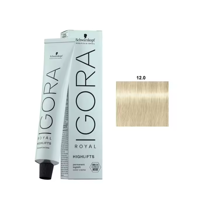 Tinte Igora Royal / Schwarzkopf - 12.0 Superaclarante Natural - 1