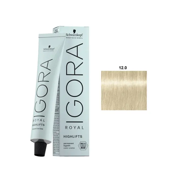 Tinte Igora Royal / Schwarzkopf - 12.0 Superaclarante Natural - 1