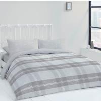 Funda Nórdica TARTAN Textil Blanca 50% Poliéster 50% Algodón - Dos Tonos - Reversible - Cama 90 Cm - details 1