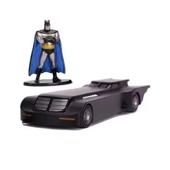 BATMOVIL 1:32 ANIMATED CON FIGURA - 1