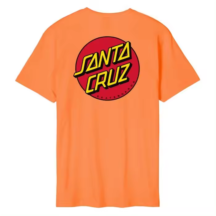 Camiseta Santa Cruz Classic Dot Washed Apricot - 1