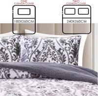 ARISE SHOP-Edredon Borreguillo Invierno  para Cama 90/105/-135/150, Reversible Franle Sherpa, Relleno Microfibra, Nórdico Cálido Suave,  con  Fundas de Almohada 50X70 cm. - details 9