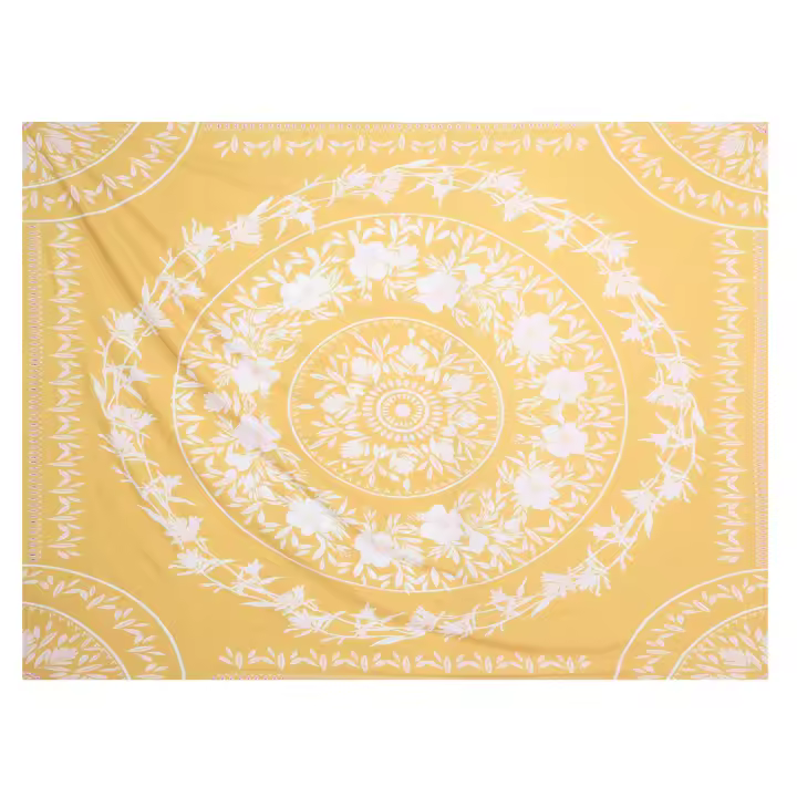 Toalla de Playa elegant with estampado de Colores brillantes de 150x200 cm, Manta Colgante para decoración del Hogar - 1