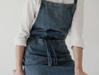 Aguayos De Lienzo Unisex Elegante Con Bolsillos Para Cocina Jardinado Pintura Uniforme De Chef Pinafore Drop Ship Para Hombres Y Mujeres - details 10