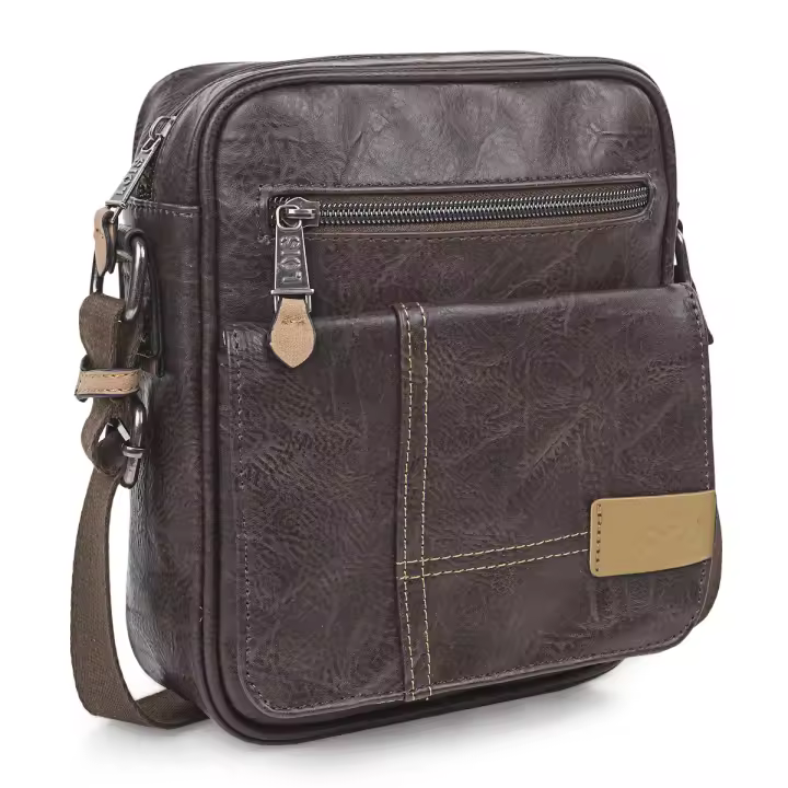 Bandoleras Hombre - Bolso Hombre Bandolera Ajustable - Bandolera Hombre Lois De Polipiel - Bolso Bandolera Hombre Para Uso Diario. Bolso De Hombre Pequeño 317321 - 1