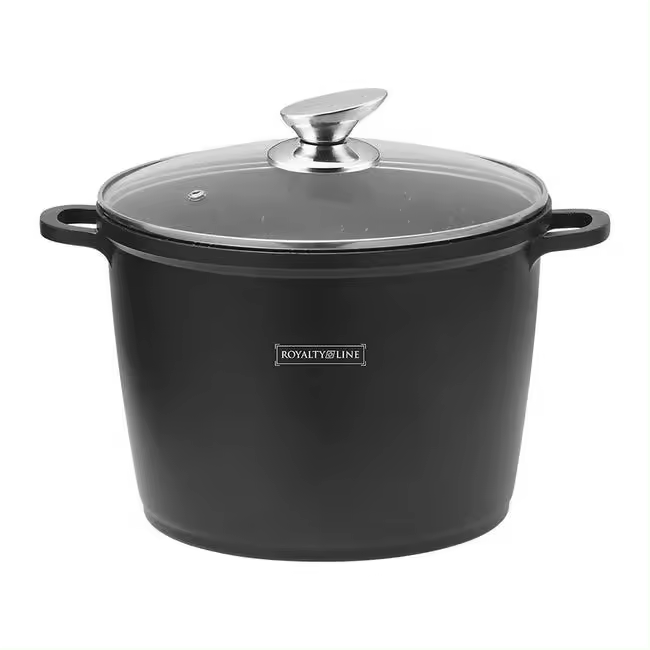 Cacerola con tapa de cristal antiadherente de Inducción 24 cm RL-AD24M - 1