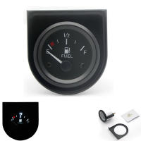 Gauge De Agua Y Aceite Negro 52MM Para Coche Con Soporte De Pod Holder Medidor De Nivel De Combustible Y Presión De Aceite - details 7