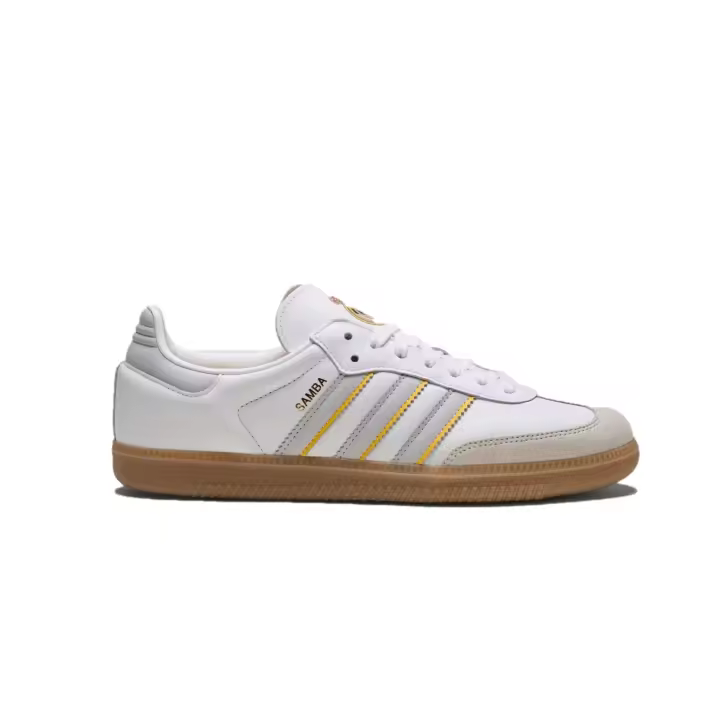 Adidas Samba Licensed JQ4038 Real Madrid Cloud White / Light Solid Grey / Gum - 1